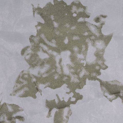Grey Abstract Organza, Polyester