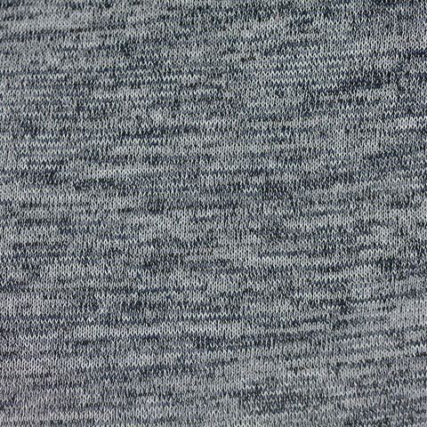 Heathered Grey Marl Knit, Cotton-Poly