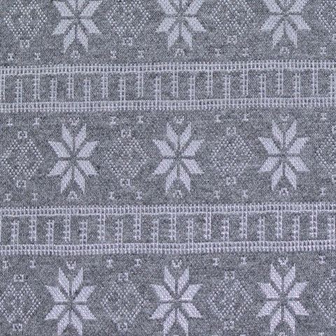 Jacquard Polyester Viscose Knit Fabric