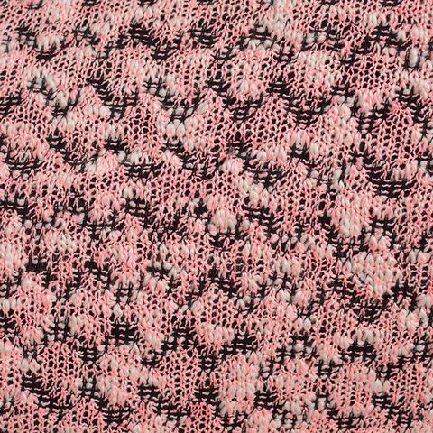 Jacquard Cotton Polyester Interlock Knit Fabric