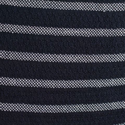 Striped 100% Polyester Knit Fabric