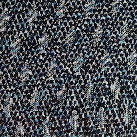 Jacquard Metallic Cotton Interlock Knit Fabric