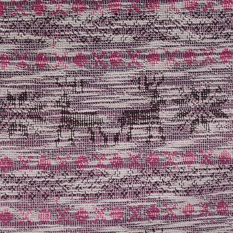 Jacquard Polyester Cotton Knit Fabric