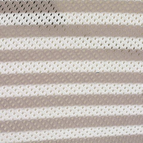 White Stripes Knit, Cotton-Poly