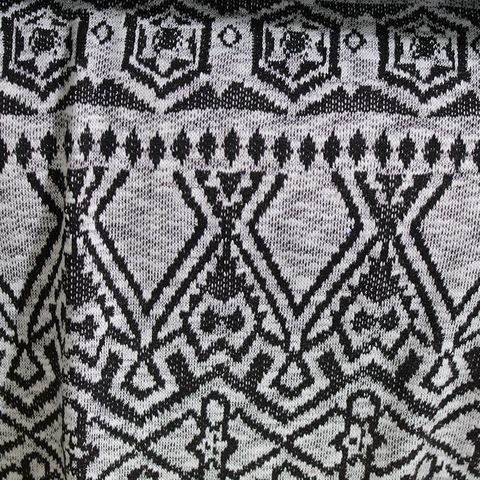 Jacquard 100% Polyester Knit Fabric