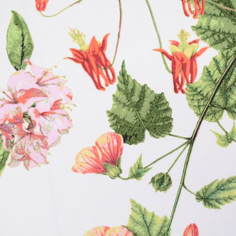 Bold Floral 100% Polyester Scuba Knit Fabric
