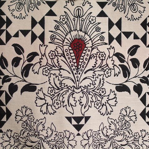 Jacquard 100% Polyester Woven Fabric