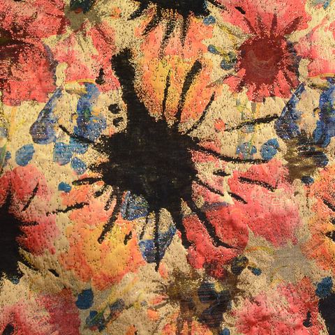 Jacquard 100% Polyester Woven Fabric