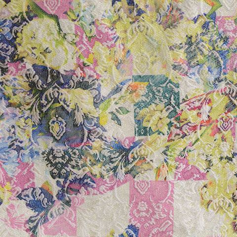 Jacquard Polyester Cotton Woven Fabric