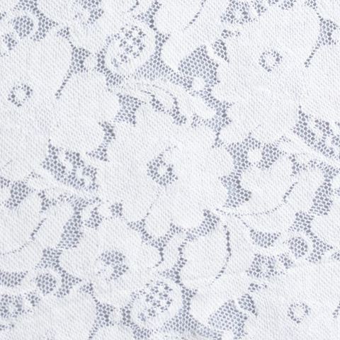 White Floral Lace, Cotton