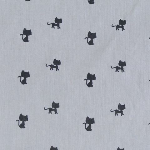 Black Cat Poplin, Cotton