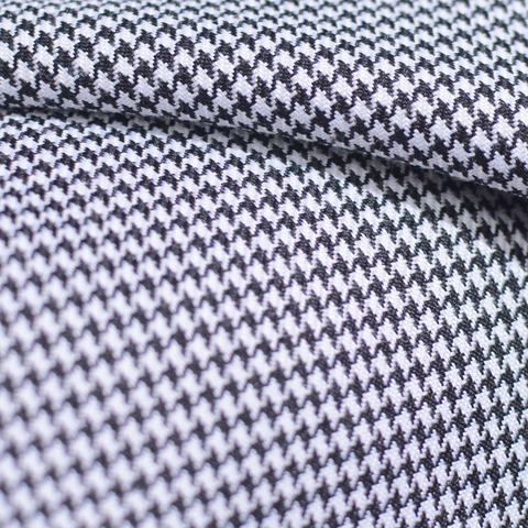 Fine Plaid 100% Polyester Woven Fabric