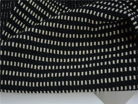 Jacquard Cotton Stretch Knit Fabric