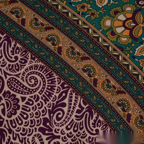 Bold Floral 100% Viscose Woven Fabric