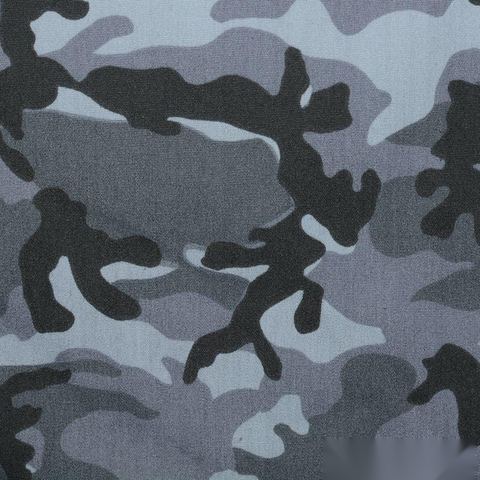 Camo Polyester Cotton Woven Fabric