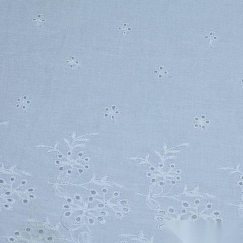 White Eyelet Woven, Cotton