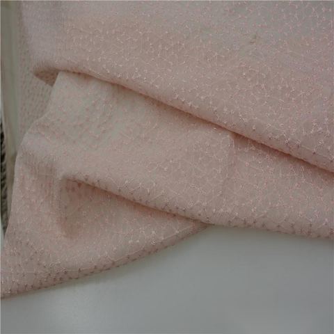 Jacquard 100% Polyester Chiffon Fabric